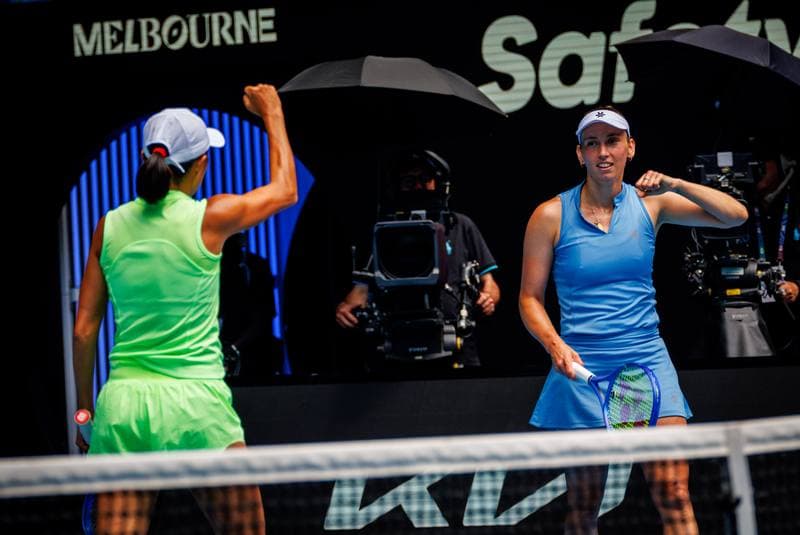 Tennis. Australian Open. Elise Mertens - Shuai Zhang. 31.01.2026
