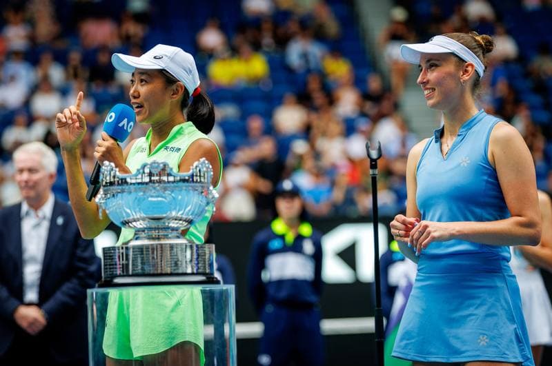 Tennis. Australian Open. Elise Mertens - Shuai Zhang. 31.01.2026