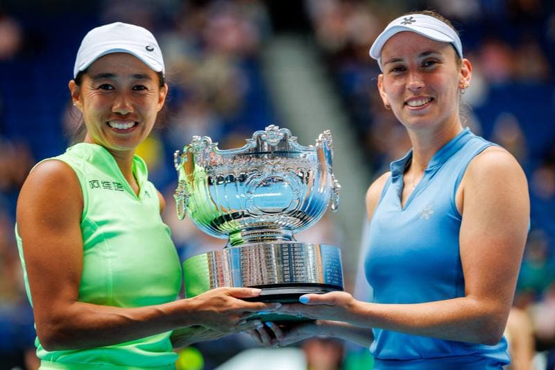 Tennis. Australian Open. Elise Mertens - Shuai Zhang. 31.01.2026