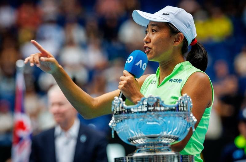 Tennis. Australian Open. Elise Mertens - Shuai Zhang. 31.01.2026