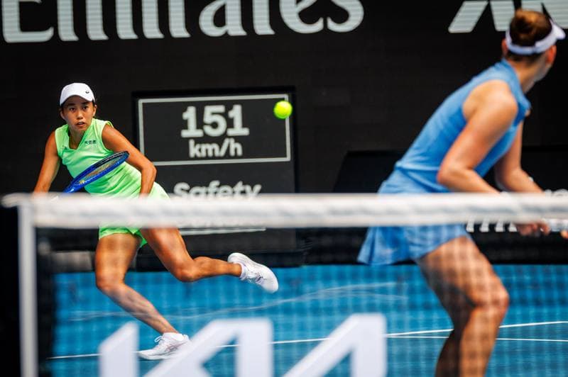Tennis. Australian Open. Elise Mertens - Shuai Zhang. 31.01.2026