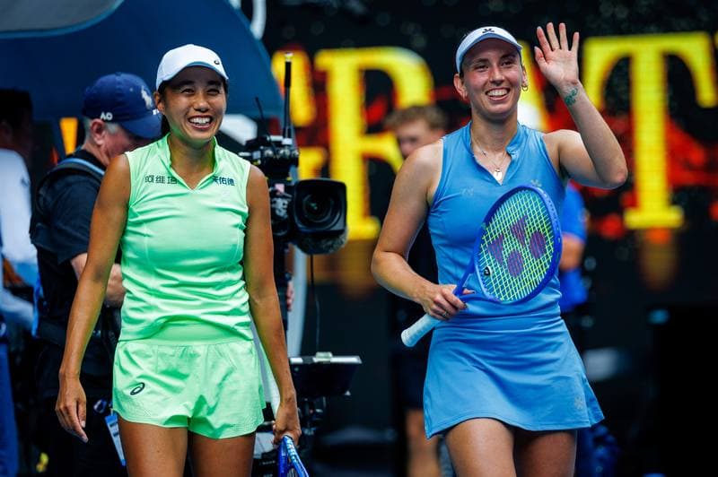 Tennis. Australian Open. Elise Mertens - Shuai Zhang. 31.01.2026