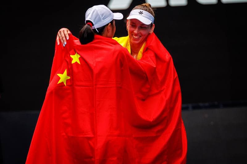 Tennis. Australian Open. Elise Mertens - Shuai Zhang. 31.01.2026
