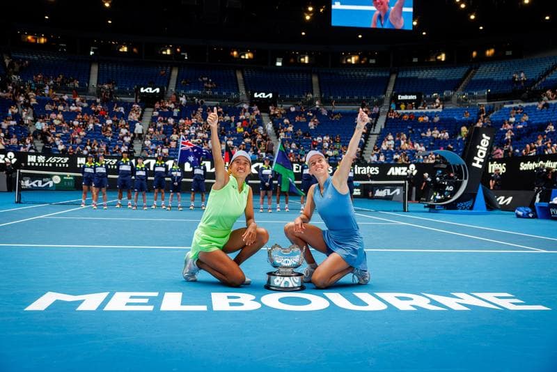 Tennis. Australian Open. Elise Mertens - Shuai Zhang. 31.01.2026