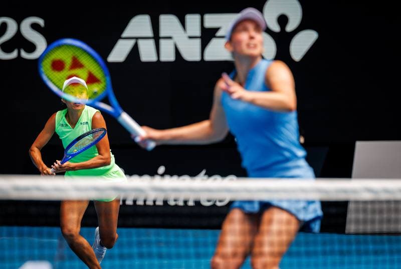 Tennis. Australian Open. Elise Mertens - Shuai Zhang. 31.01.2026