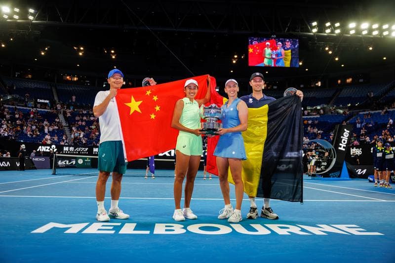 Tennis. Australian Open. Elise Mertens - Shuai Zhang. 31.01.2026