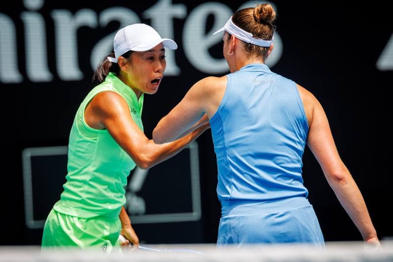 Tennis. Australian Open. Elise Mertens - Shuai Zhang. 31.01.2026