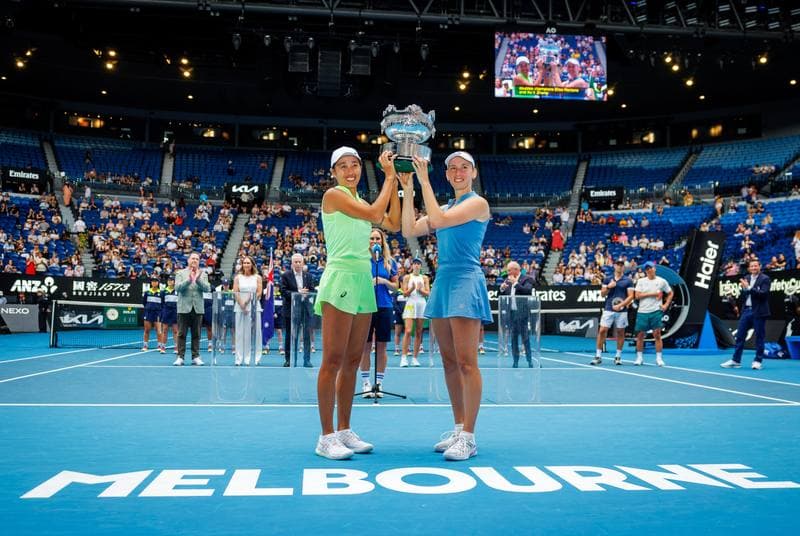 Tennis. Australian Open. Elise Mertens - Shuai Zhang. 31.01.2026