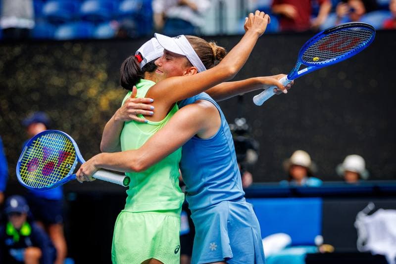 Tennis. Australian Open. Elise Mertens - Shuai Zhang. 31.01.2026