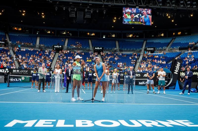 Tennis. Australian Open. Elise Mertens - Shuai Zhang. 31.01.2026