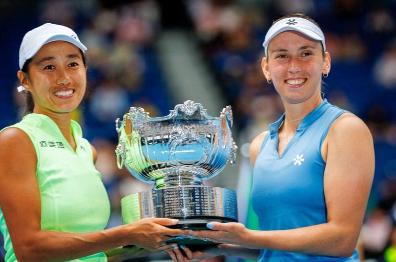 Tennis. Australian Open. Elise Mertens - Shuai Zhang. 31.01.2026