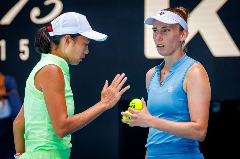 Tennis. Australian Open. Elise Mertens - Shuai Zhang. 31.01.2026
