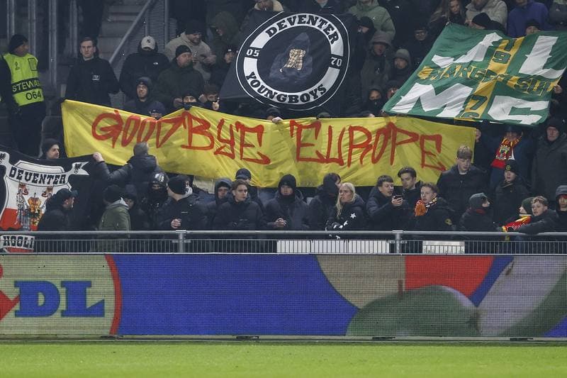 Football. UEFA Europa League. Go Ahead Eagles - SC Braga. 29.01.2026