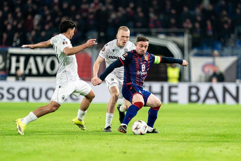 Football. UEFA Europa League. FC Basel 1893 - FC Viktoria Plzen. 20.02.2026