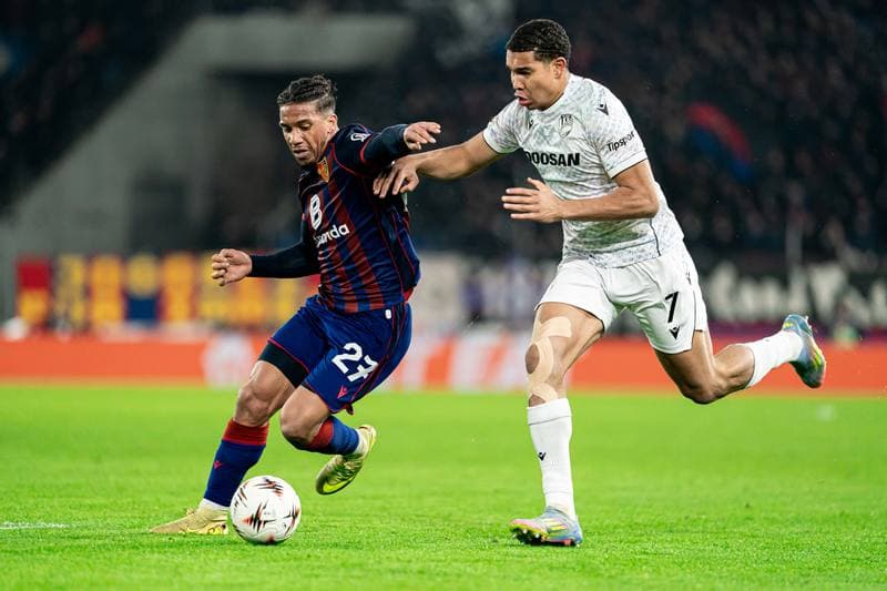 Football. UEFA Europa League. FC Basel 1893 - FC Viktoria Plzen. 20.02.2026
