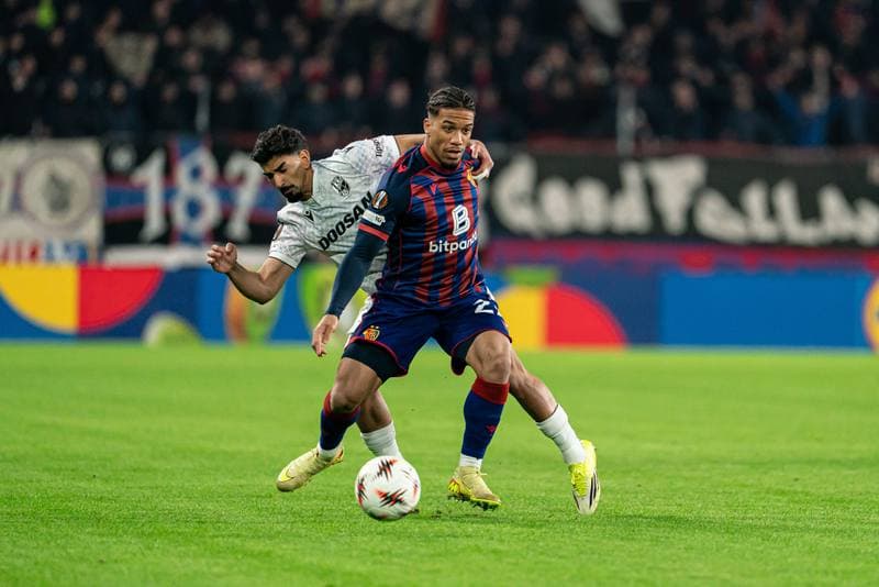 Football. UEFA Europa League. FC Basel 1893 - FC Viktoria Plzen. 20.02.2026