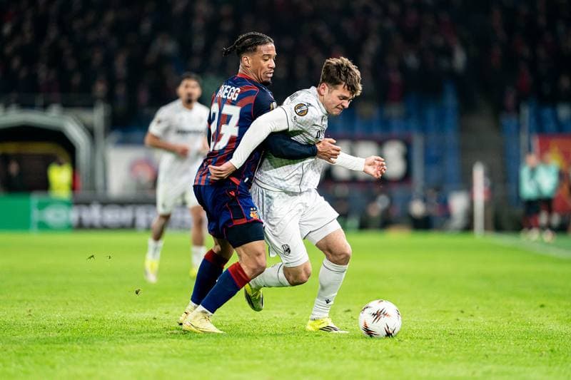 Football. UEFA Europa League. FC Basel 1893 - FC Viktoria Plzen. 20.02.2026