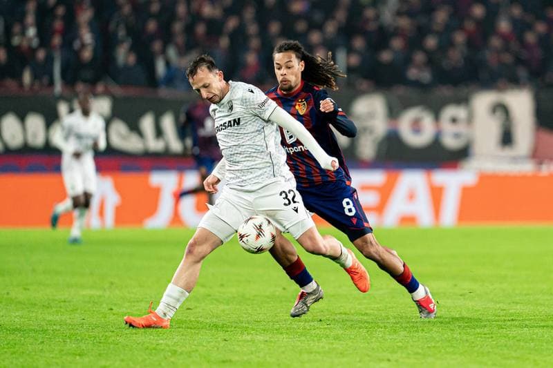 Football. UEFA Europa League. FC Basel 1893 - FC Viktoria Plzen. 20.02.2026