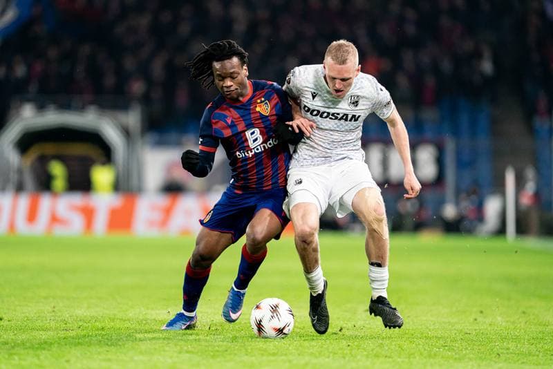 Football. UEFA Europa League. FC Basel 1893 - FC Viktoria Plzen. 20.02.2026