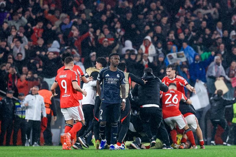 Football. UEFA Champions League. SL Benfica - Real Madrid. 28.01.2026