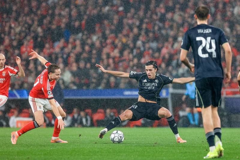 Football. UEFA Champions League. SL Benfica - Real Madrid. 28.01.2026