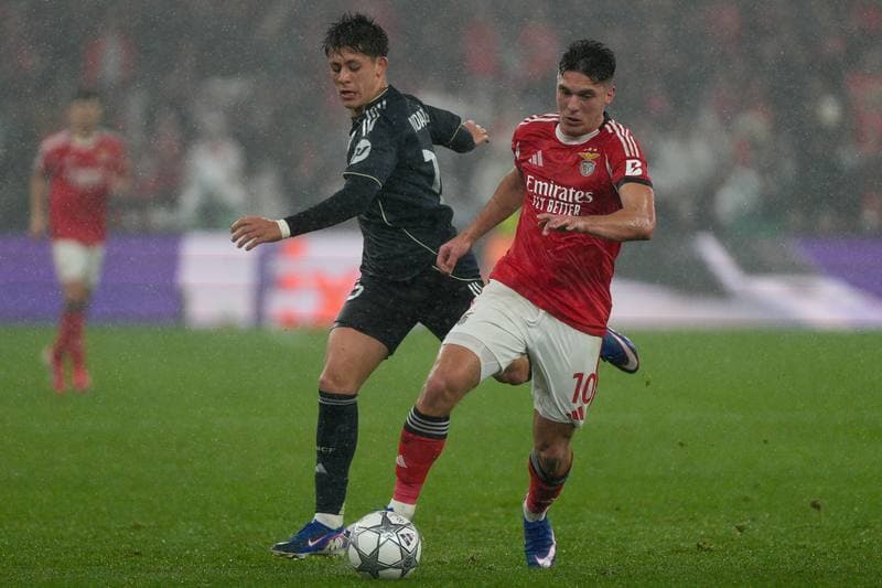 Football. UEFA Champions League. SL Benfica - Real Madrid CF. 28.01.2026
