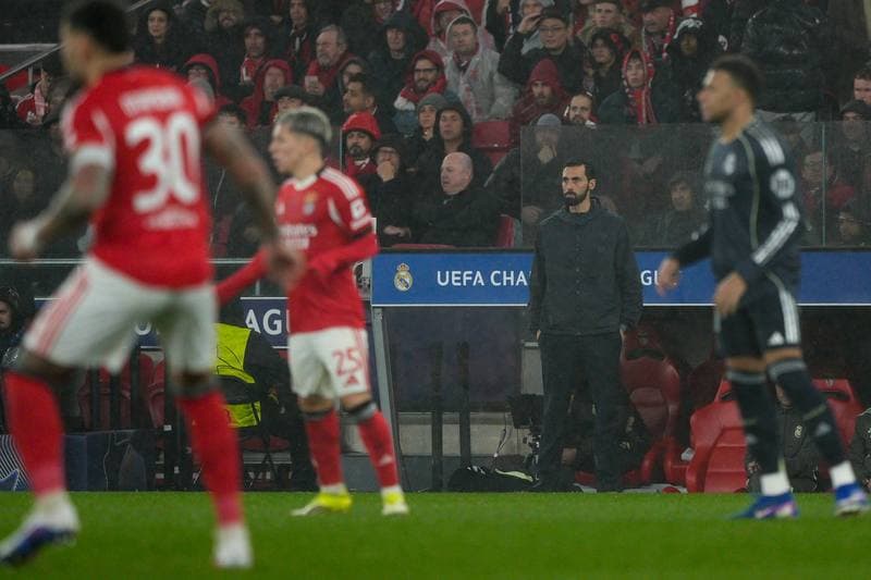 Football. UEFA Champions League. SL Benfica - Real Madrid CF. 28.01.2026
