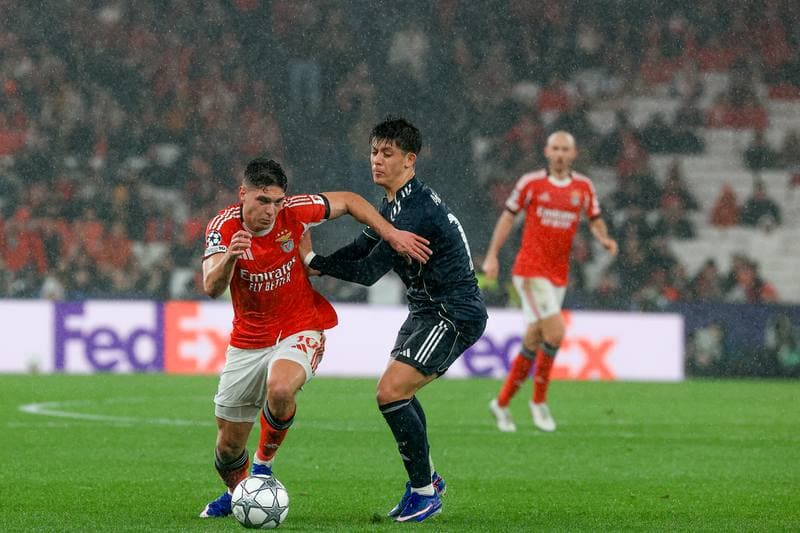 Football. UEFA Champions League. SL Benfica - Real Madrid. 28.01.2026