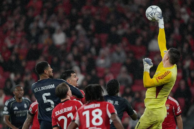 Football. UEFA Champions League. SL Benfica - Real Madrid CF. 28.01.2026