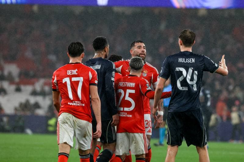 Football. UEFA Champions League. SL Benfica - Real Madrid. 28.01.2026