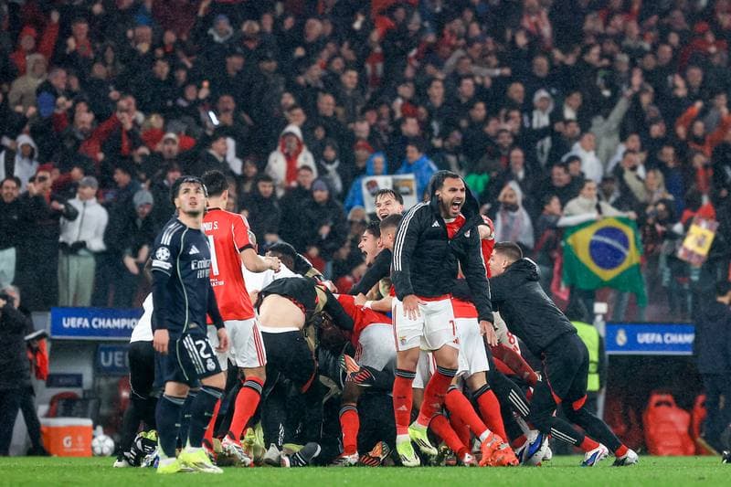 Football. UEFA Champions League. SL Benfica - Real Madrid. 28.01.2026