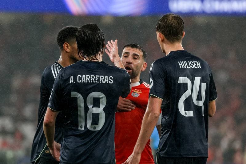 Football. UEFA Champions League. SL Benfica - Real Madrid. 28.01.2026