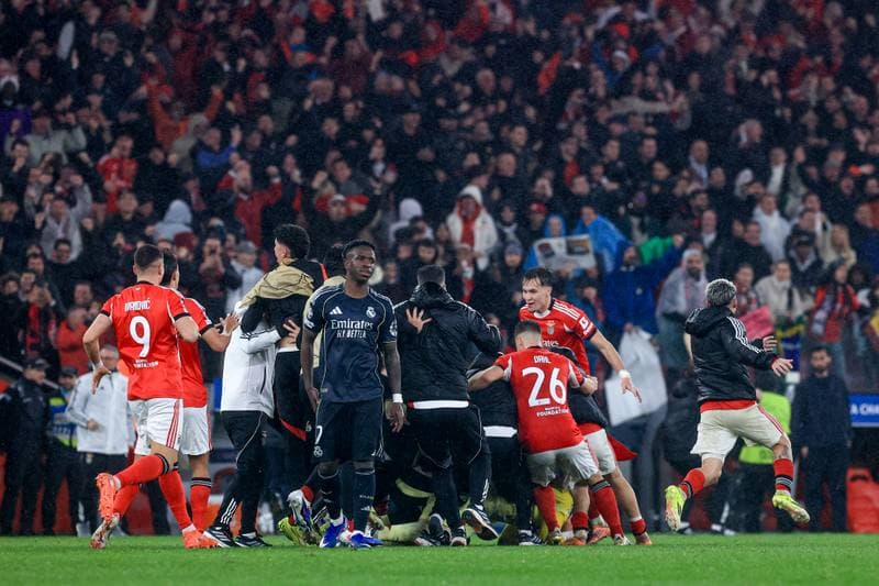 Football. UEFA Champions League. SL Benfica - Real Madrid. 28.01.2026