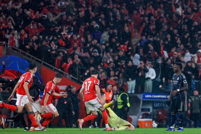 Football. UEFA Champions League. SL Benfica - Real Madrid. 28.01.2026