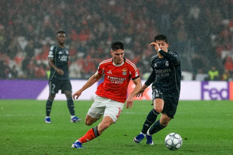 Football. UEFA Champions League. SL Benfica - Real Madrid. 28.01.2026