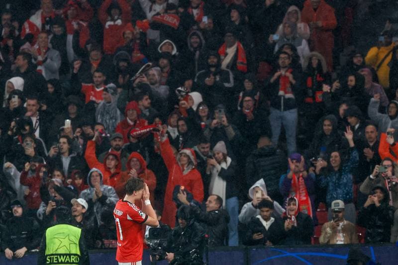 Football. UEFA Champions League. SL Benfica - Real Madrid. 28.01.2026