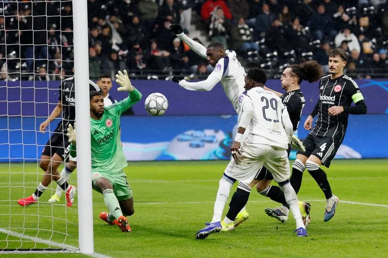 Football. UEFA Champions League. Eintracht Frankfurt - Tottenham Hotspur. 28.01.2026