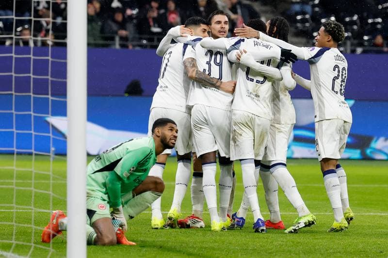 Football. UEFA Champions League. Eintracht Frankfurt - Tottenham Hotspur. 28.01.2026