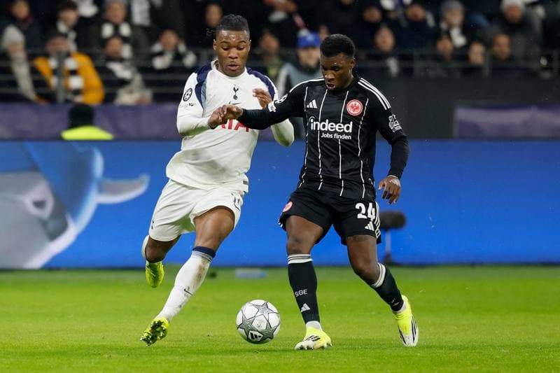 Football. UEFA Champions League. Eintracht Frankfurt - Tottenham Hotspur. 28.01.2026