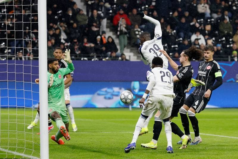 Football. UEFA Champions League. Eintracht Frankfurt - Tottenham Hotspur. 28.01.2026