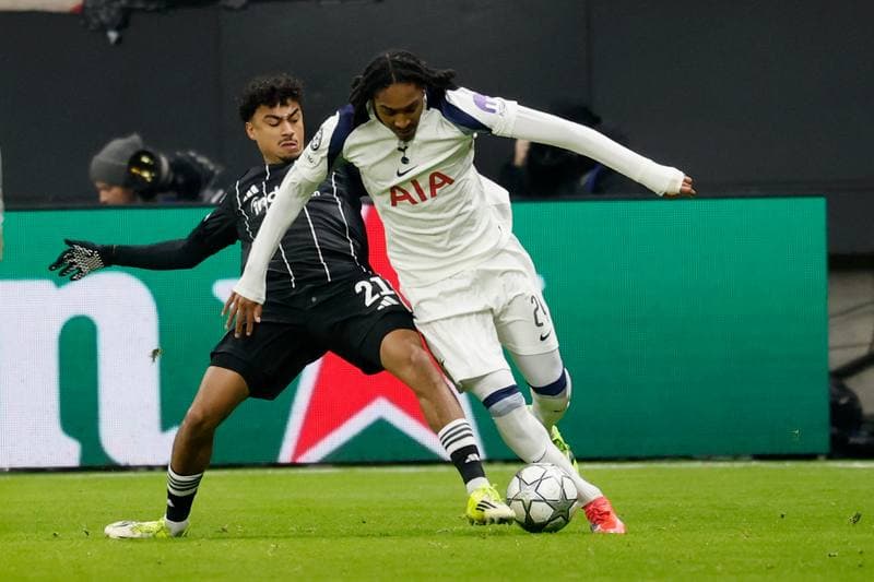 Football. UEFA Champions League. Eintracht Frankfurt - Tottenham Hotspur. 28.01.2026
