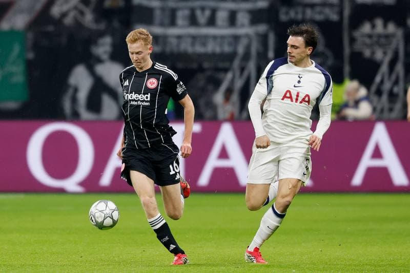 Football. UEFA Champions League. Eintracht Frankfurt - Tottenham Hotspur. 28.01.2026