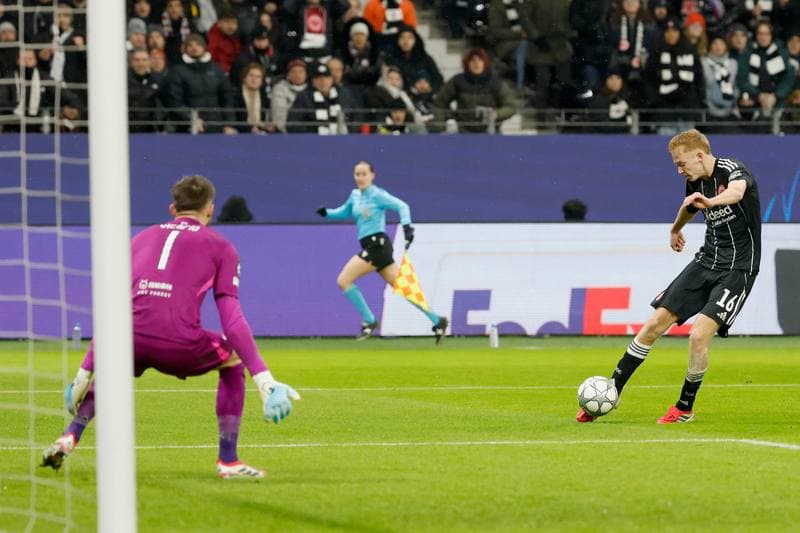 Football. UEFA Champions League. Eintracht Frankfurt - Tottenham Hotspur. 28.01.2026