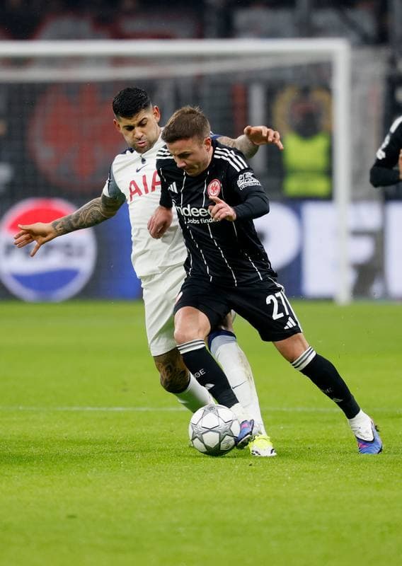 Football. UEFA Champions League. Eintracht Frankfurt - Tottenham Hotspur. 28.01.2026