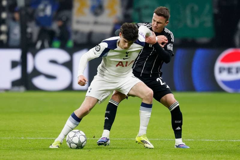 Football. UEFA Champions League. Eintracht Frankfurt - Tottenham Hotspur. 28.01.2026