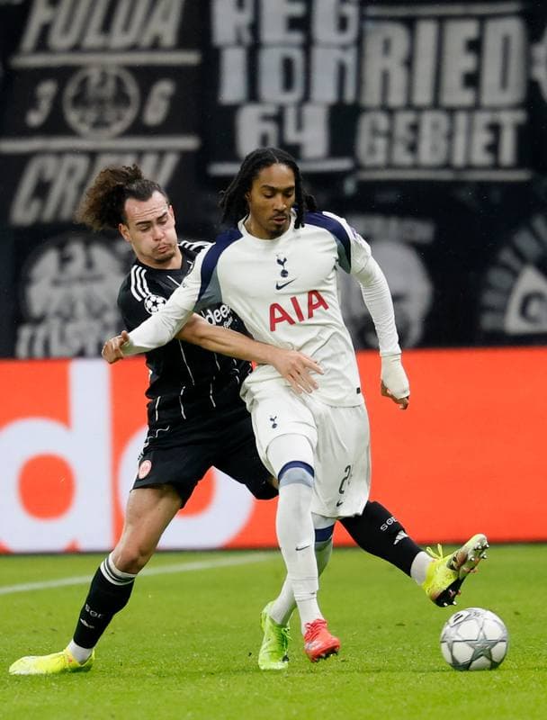 Football. UEFA Champions League. Eintracht Frankfurt - Tottenham Hotspur. 28.01.2026