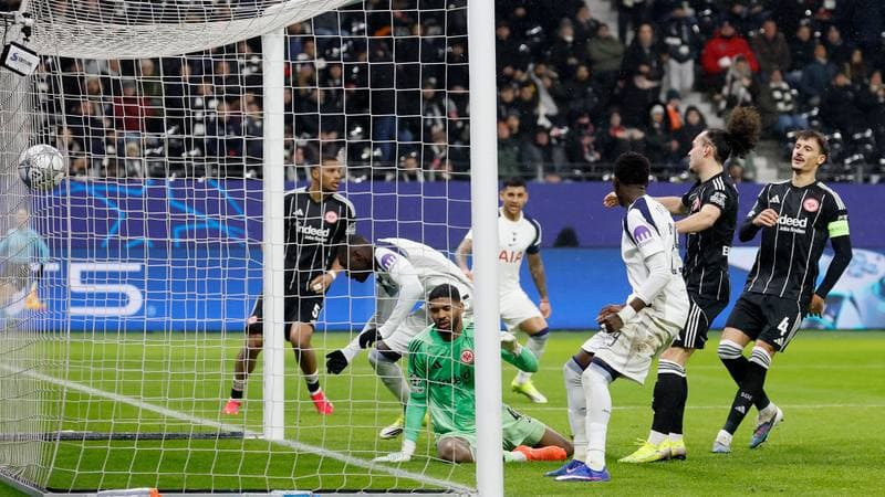 Football. UEFA Champions League. Eintracht Frankfurt - Tottenham Hotspur. 28.01.2026