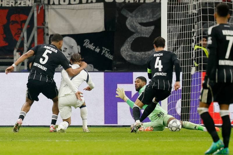 Football. UEFA Champions League. Eintracht Frankfurt - Tottenham Hotspur. 28.01.2026