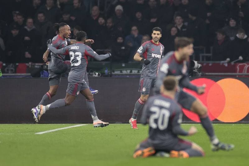 Football. UEFA Champions League. Ajax - Olympiacos. 28.01.2026