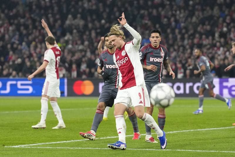 Football. UEFA Champions League. Ajax - Olympiacos. 28.01.2026